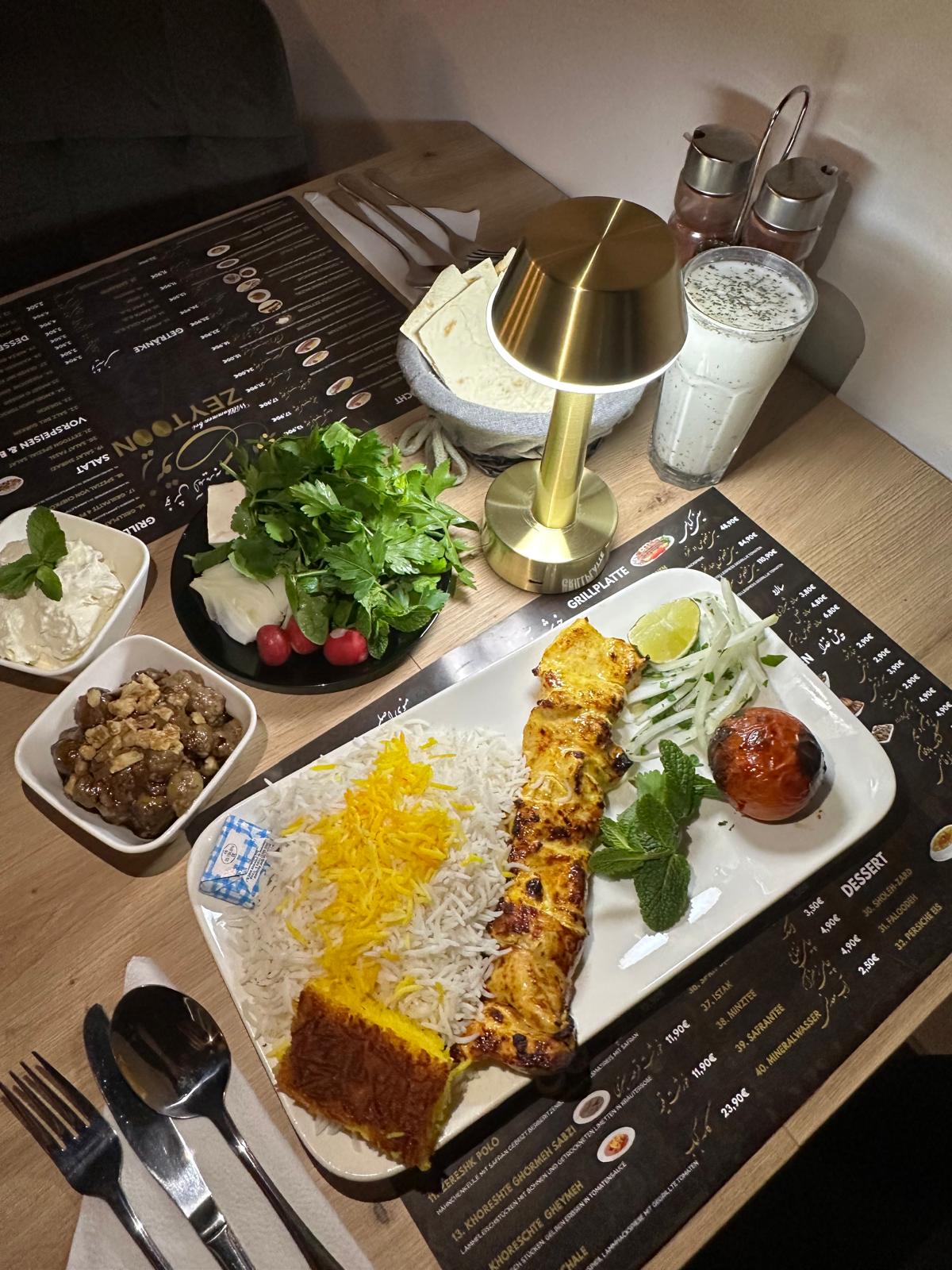 Restaurantaufnahme 21 im Zeytoon Persisches Restaurant Norderstedt